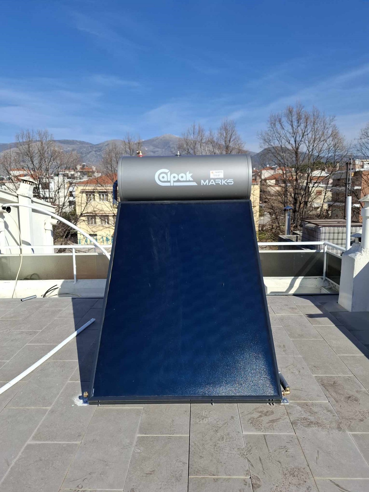 Ηλιακός θερμοσίφωνας CALPAK MARK5 - ΔΡΑΜΑ
