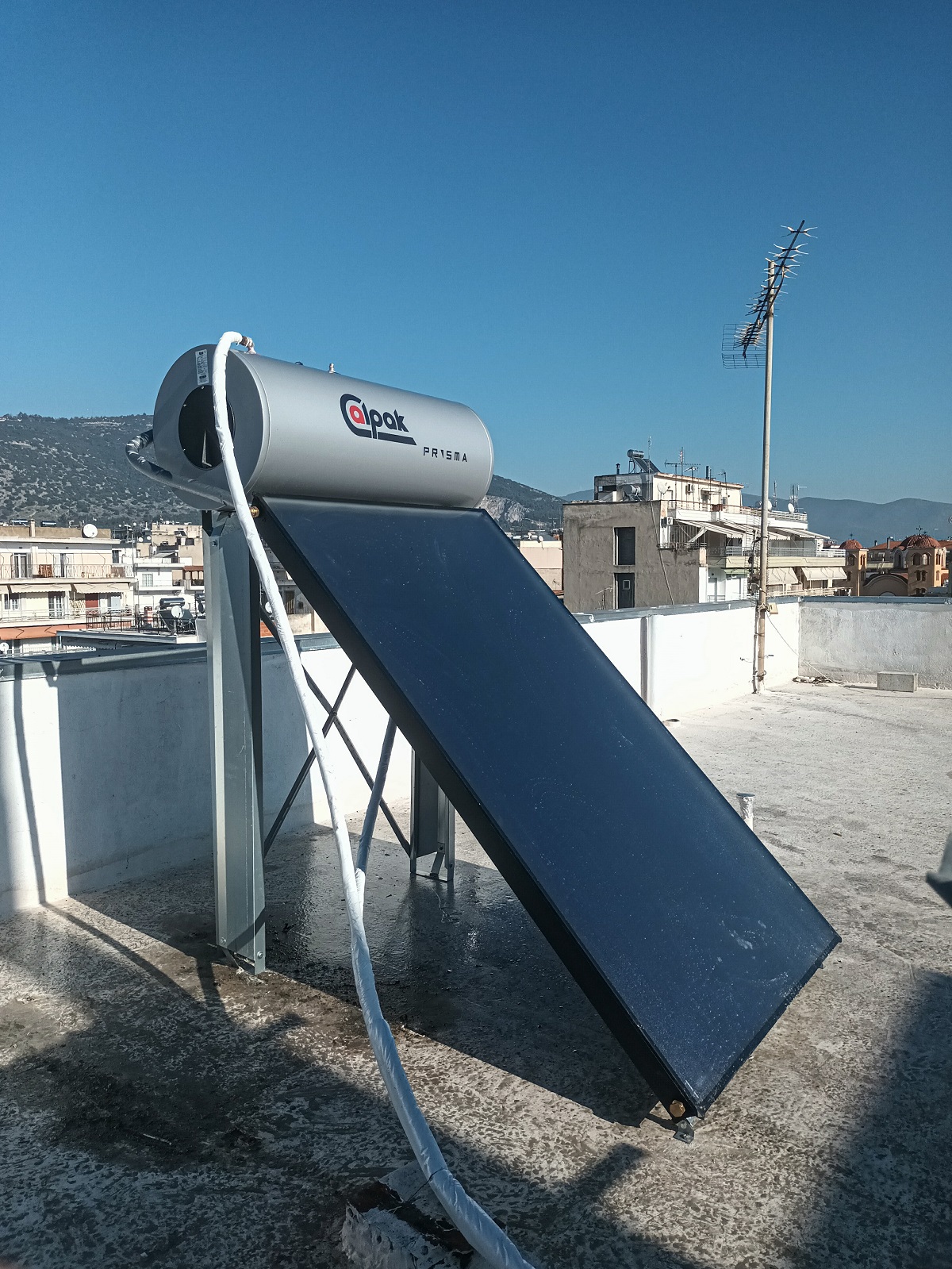 Ηλιακός θερμοσίφωνας CALPAK PRISMA - ΔΡΑΜΑ