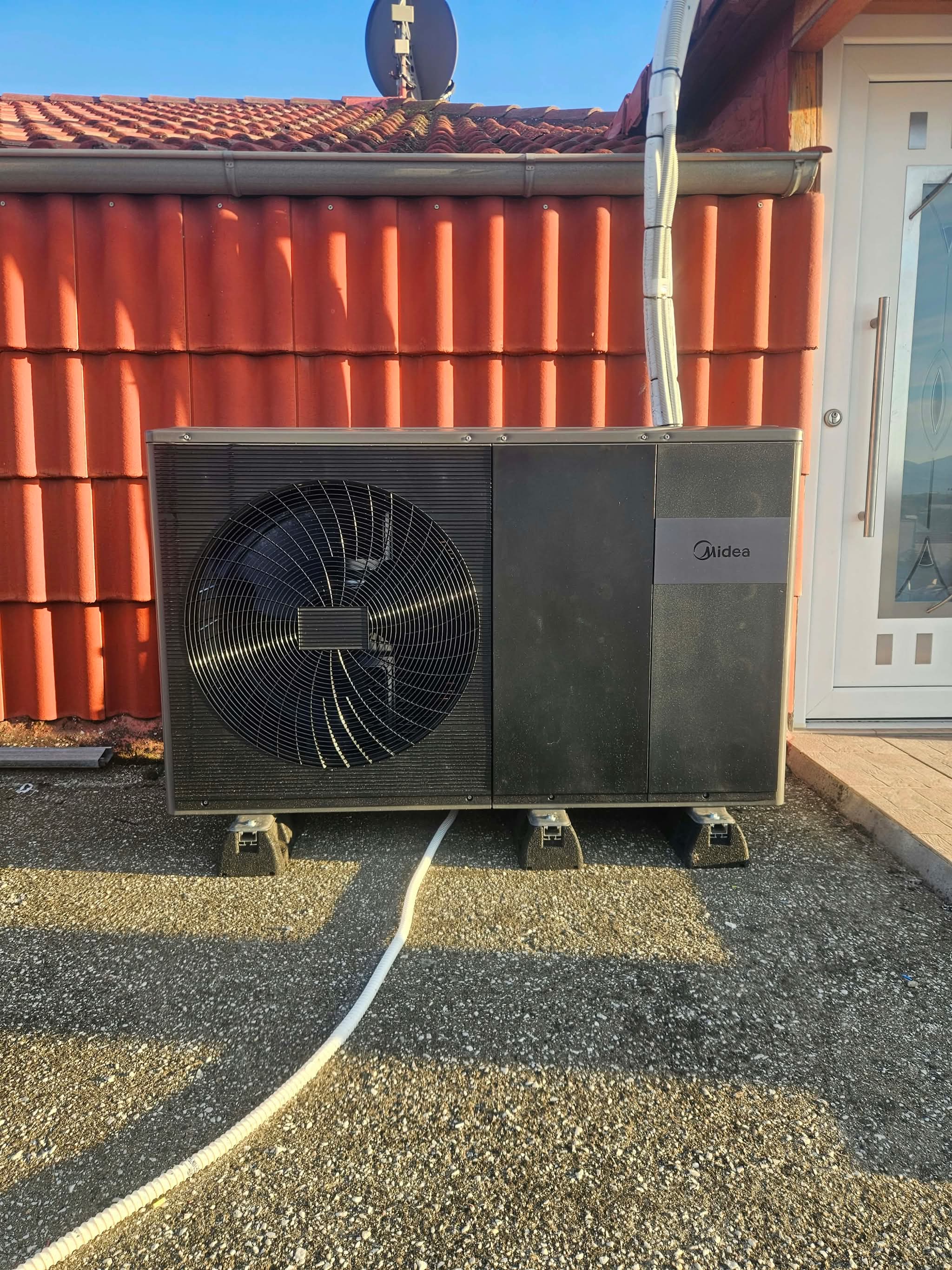 Αντλία θερμότητας MIDEA 14KW - ΔΡΑΜΑ