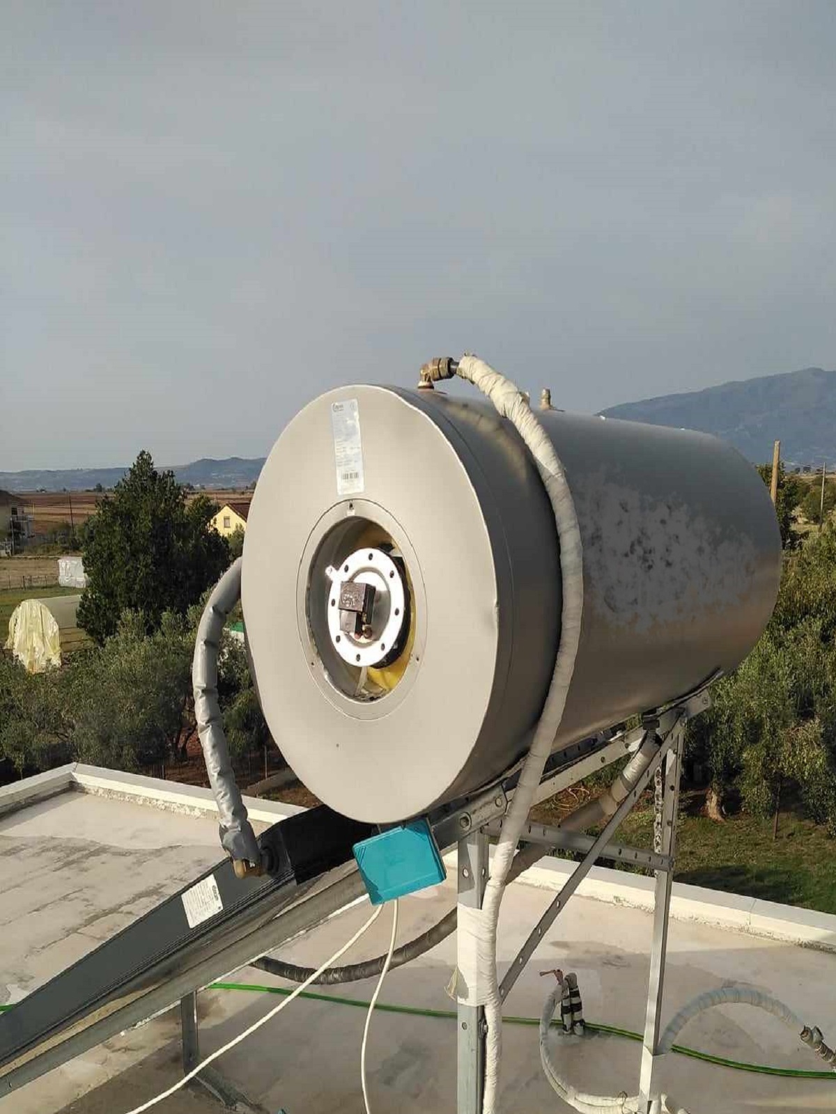 Service ηλιακού 4 χρόνια μετά την εγκατάσταση του - Δράμα