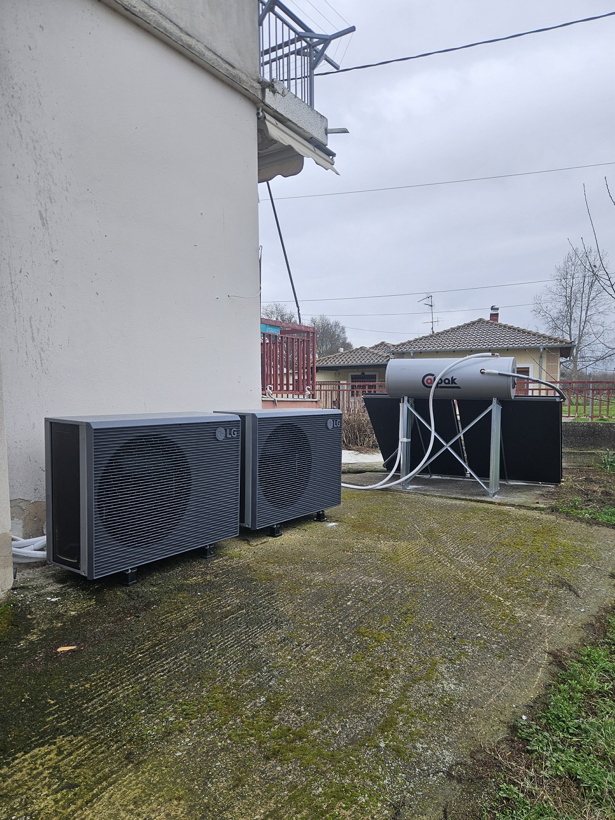 Αντλία Θερμότητας LG 16KW ΗΜ161MRS UB40 - ΜΑΥΡΟΛΕΥΚΗ-ΔΡΑΜΑ