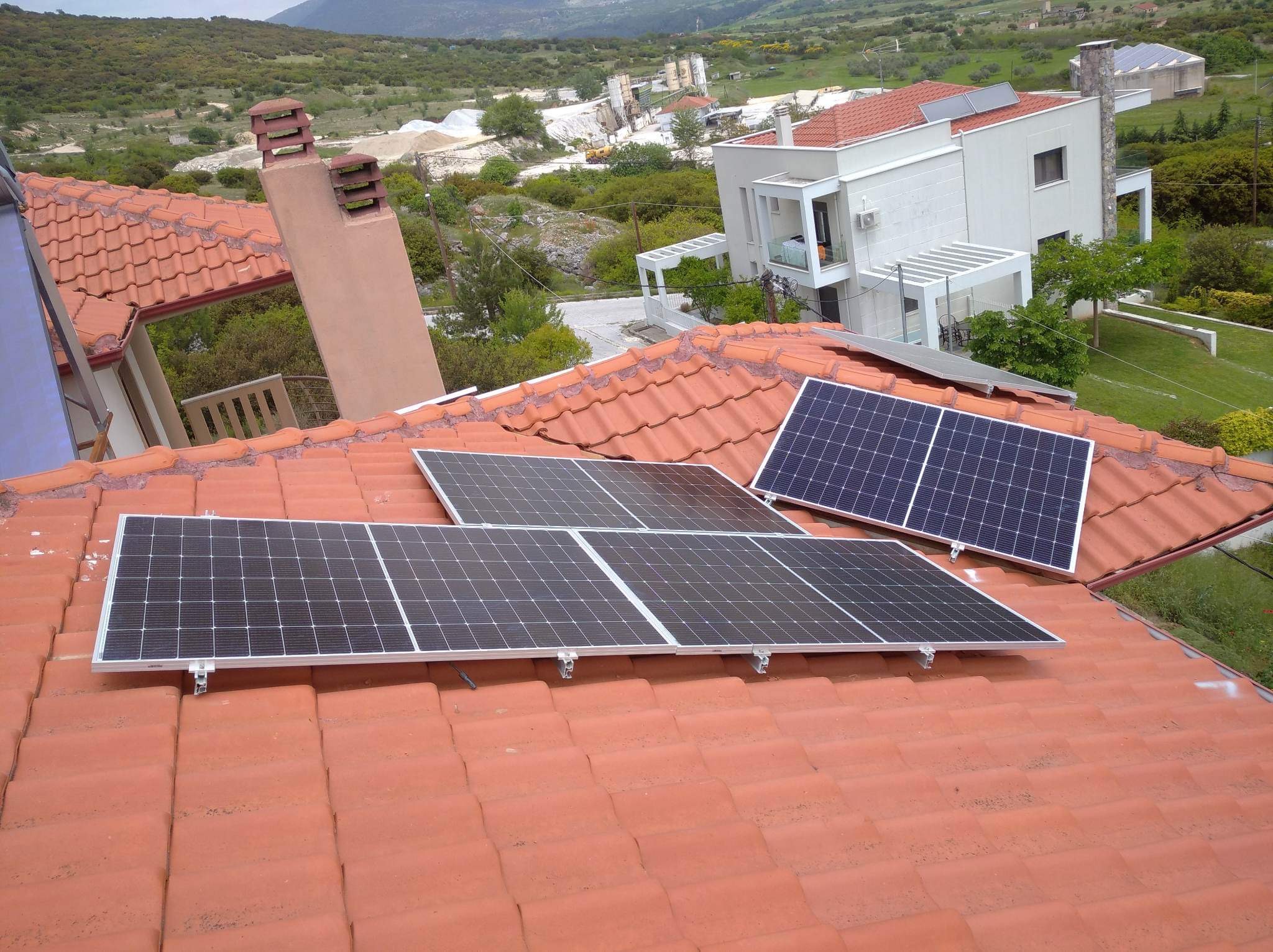 Οικιακό φωτοβολταϊκο 10KW - ΠΑΝΟΡΑΜΑ ΔΡΑΜΑΣ