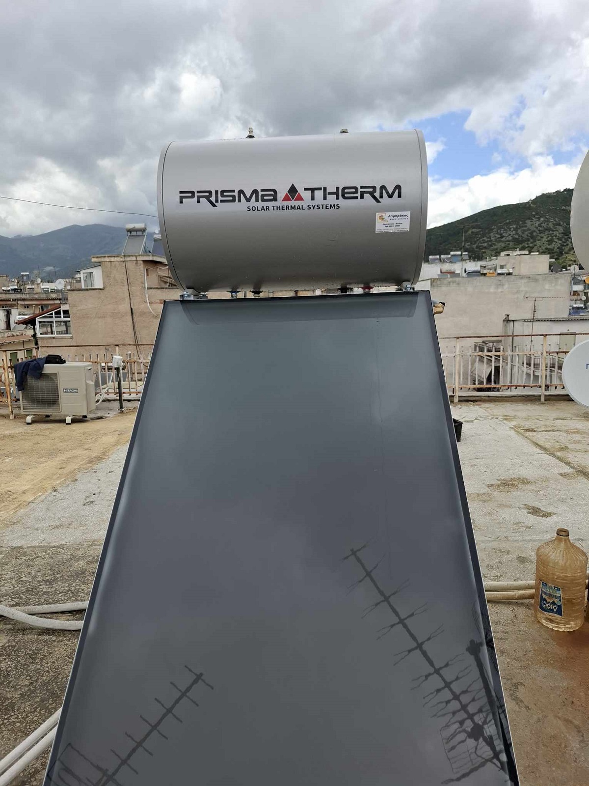 Ηλιακός θερμοσίφωνας CALPAK PRISMA - ΔΡΑΜΑ